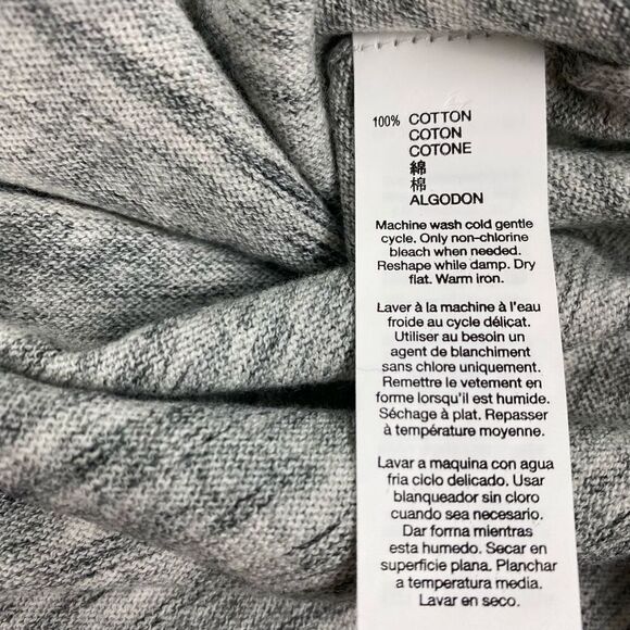 Gap Women's Drop Shoulder Light Gray Sweater size Medium NEW - Picture 5 of 7